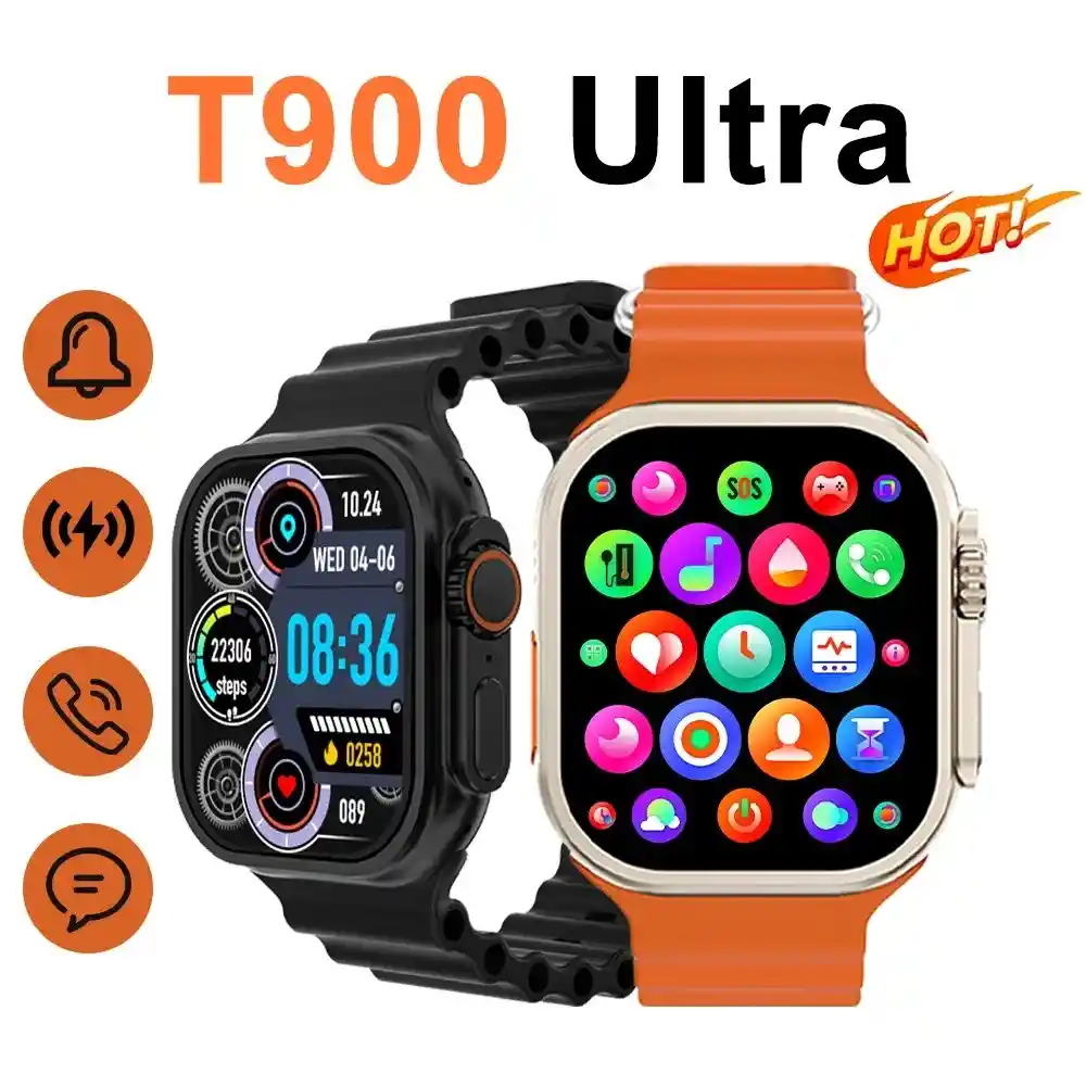 T900 Ultra Smartwatch - Stylish & High-Tech Wearable for Modern Lifestyle