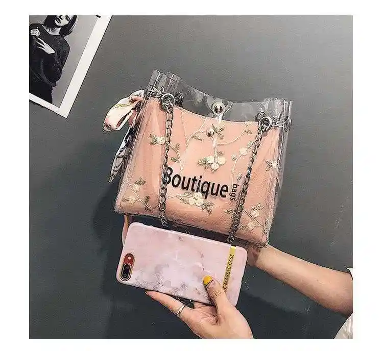 🛍️ Waterproof Chained Crossbody Bag – Stylish & Durable!