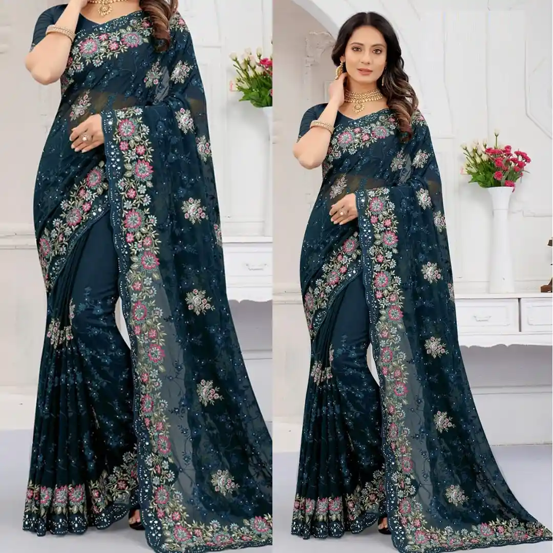 Very Soft Weightless Georgette Saree