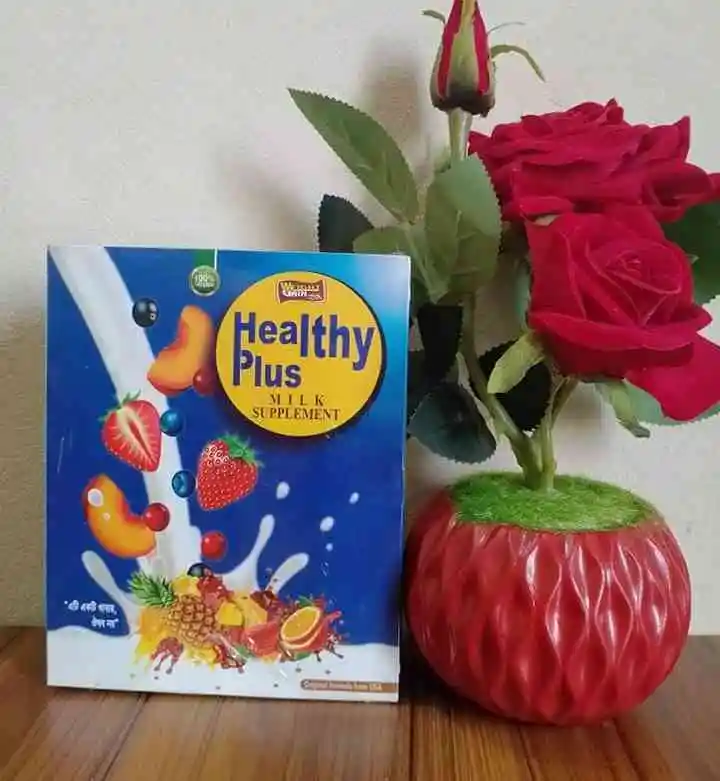 Weight gain healthy plus milk supplement
