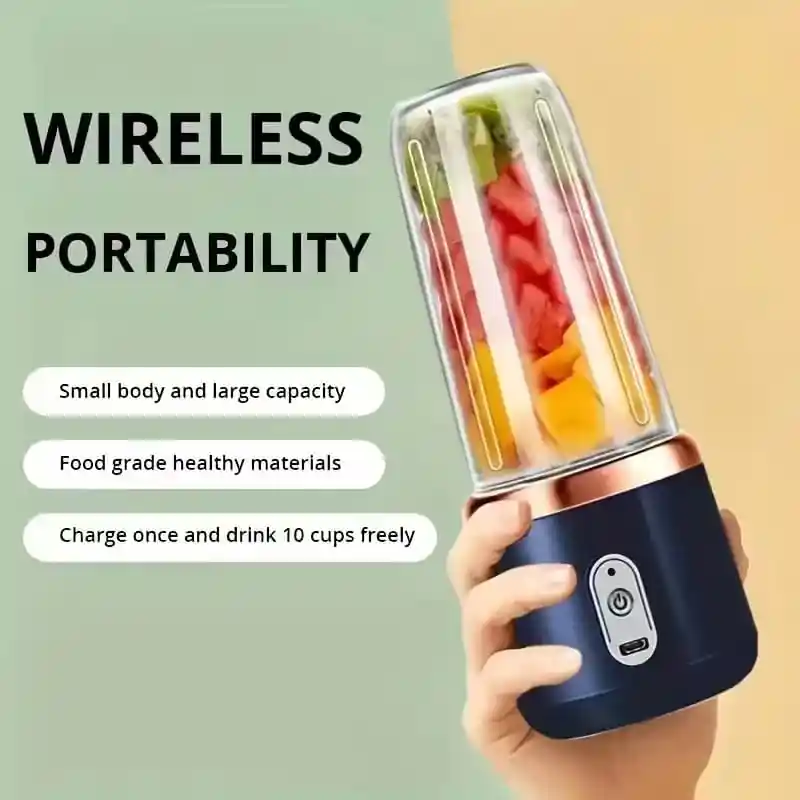 2in1 Rechargeable Juice Blender (Double Mug)