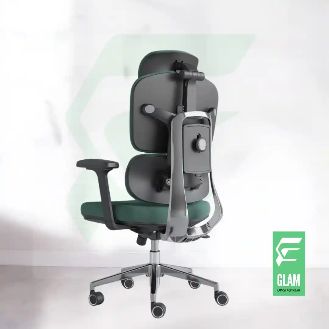 Glam Ergonomic Comfortable Office Chair (Green)
