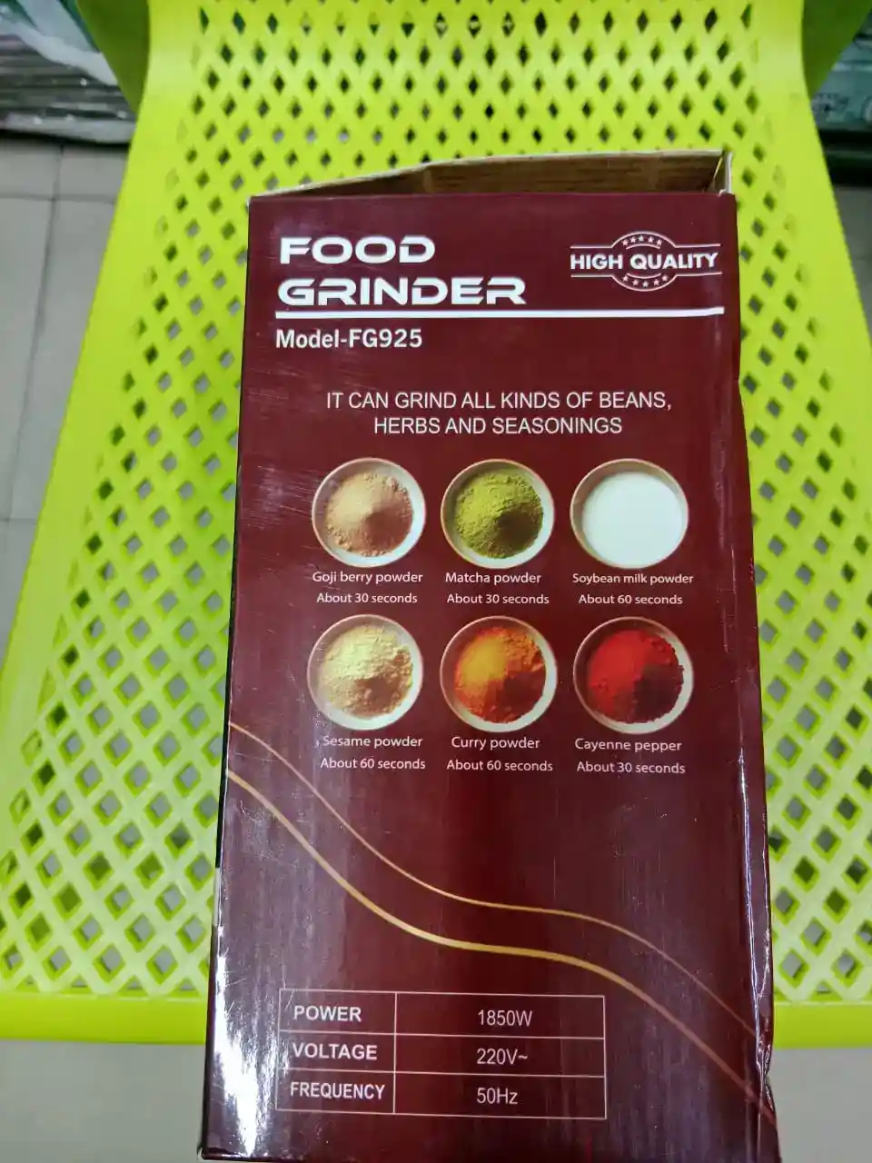 Food Grinder 1850 watt