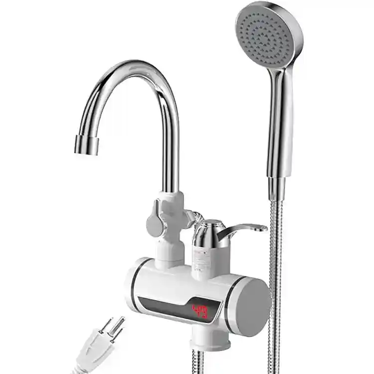 Instant Electric Water Heater Tap with Shower