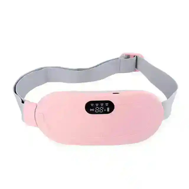 GLX premium Heating Pad for Period Cramps & Vibration Slimming Massage Belt