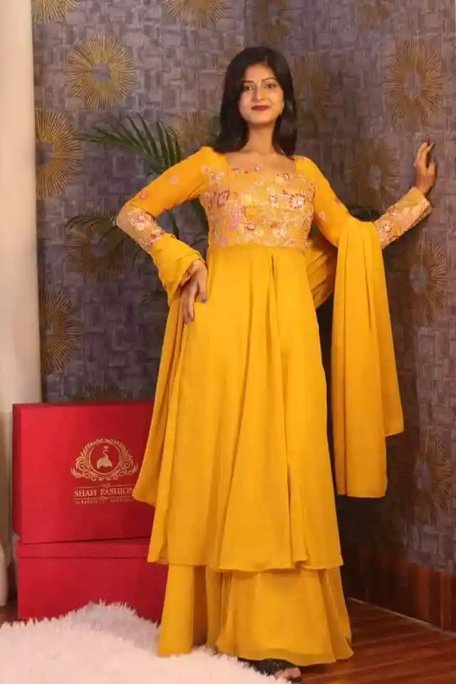 Indian farsi cut dress
