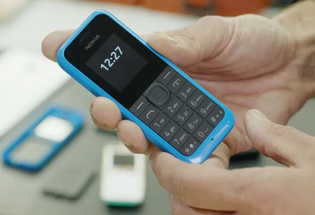 Nokia 105 Dual Sim Button Mobile (2015)