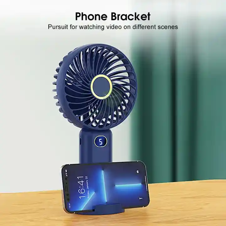 Rechargeable fan LED Display